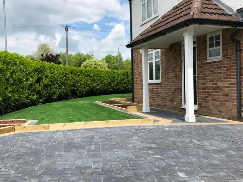 A recent driveway or garden job we completed in Swindon